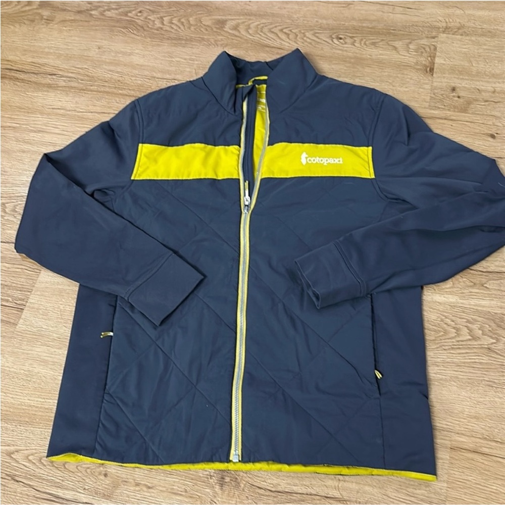 Cotopaxi Men's Navy and Yellow Jacket